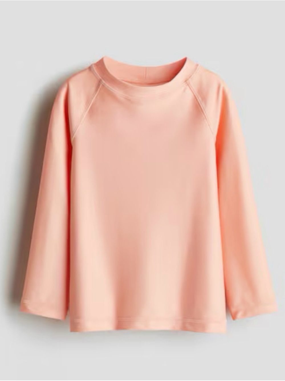 Girls New Swim Shirt UPF 50 in Peach Size 8-10Y NWT